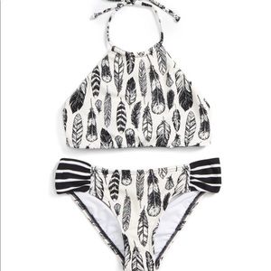 Billabong Girls reversible bikini. Size 12. NWT